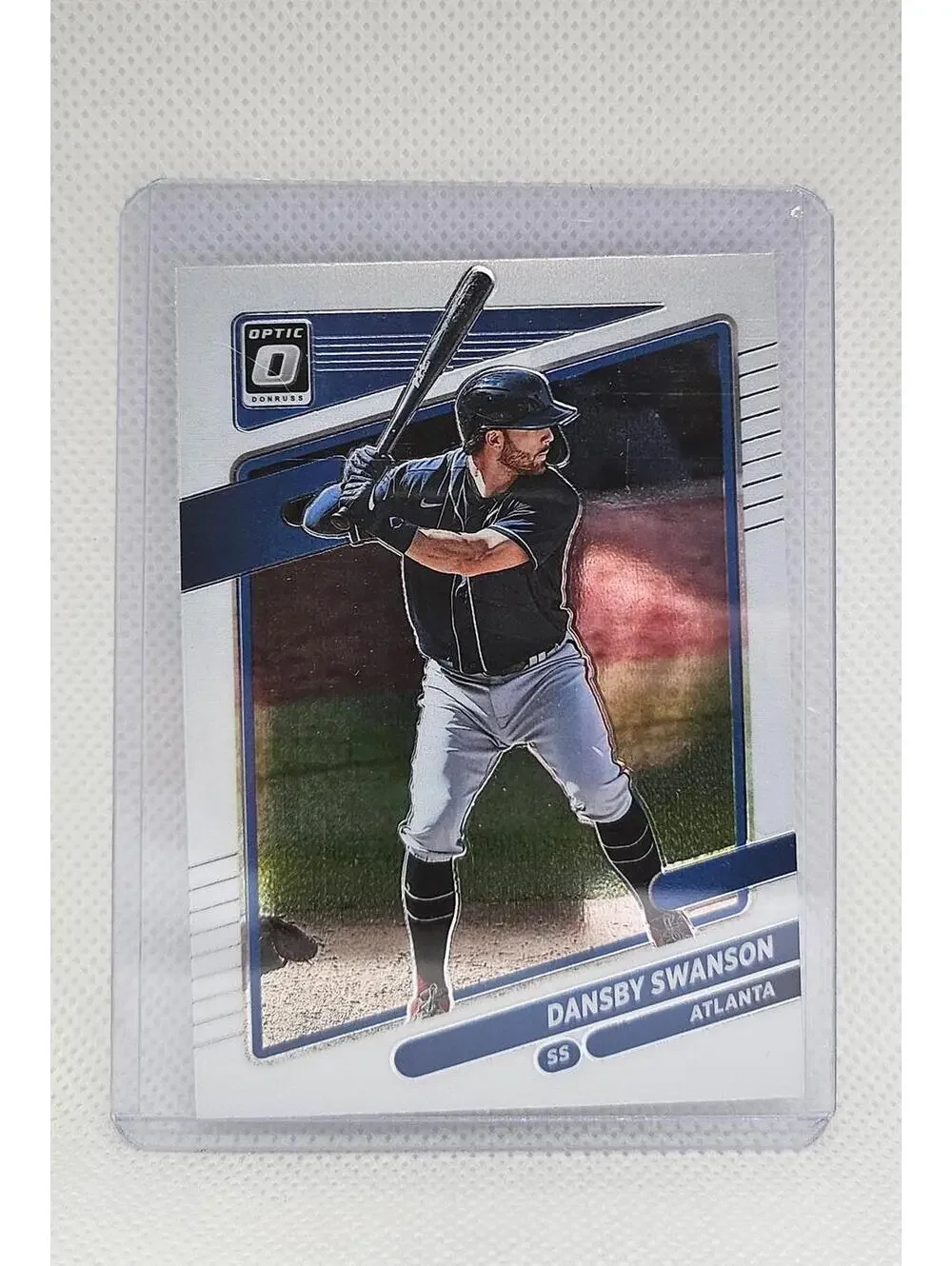 Dansby Swanson - 2021 Panini Donruss OPTIC - #102 - Braves - RAW Mint
